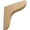 Ekena Millwork 1 3/4"W x 10 1/2"D x 10 1/2"H Eaton Wood Bracket, Cherry BKTW02X11X11EACH - alternate 1